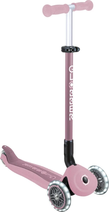 Globber Go Up Active Lights Ecologic Kickboard berry