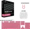 Corsair Pro Keycap Mod Kit, Kunststoff (PBT) Double-Shot, rosa, 105 Tasten, ISO-DE Vorschaubild