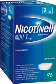 Nicotinell 1mg Mint Lutschtabletten, 96 Stück