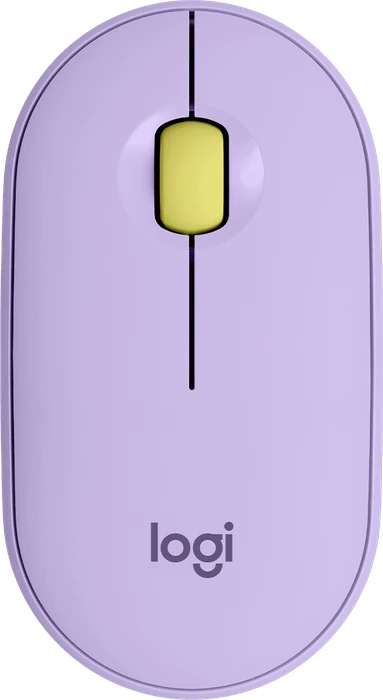 Logitech M350 Pebble Wireless Mouse, USB/Bluetooth