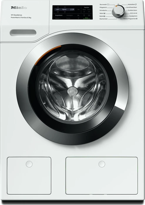 Miele W1 Excellence WEJ895WPS PowerWash & TwinDos & Steam Frontlader