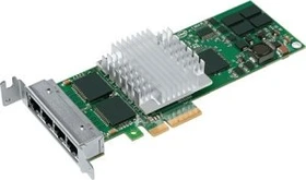 Intel PRO/1000 PT Server LAN-Adapter, low profile, 4x RJ-45, PCIe 1.0 x4 (EXPI9404PTL)
