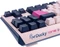 Ducky One 3 Fuji TKL PBT rosa/blau, MX SILENT RED, USB, DE Vorschaubild
