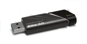 Kingston DataTraveler Elite 3.0 64GB, USB-A, USB 3.2 Gen 1×1