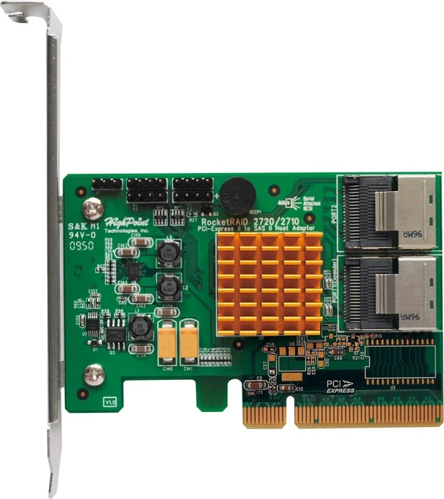 HighPoint RocketRAID 2720SGL, PCIe 2.0 x8