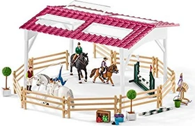 Schleich Horse Club - Playset Reitschule mit Reiterinnen und Pferden