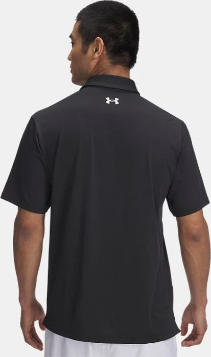 Under Armour Playoff 3.0 Stripe Poloshirt kurzarm black/summit white/white (Herren)
