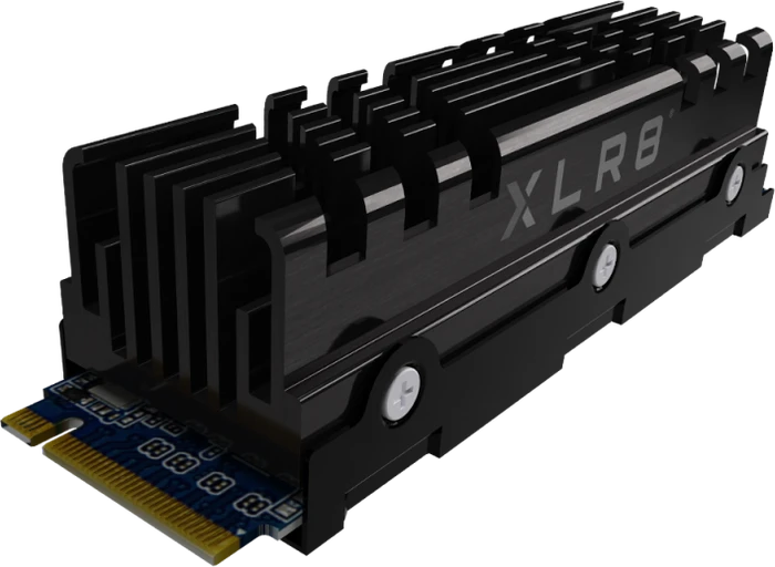 PNY XLR8 CS3040 500GB, M.2 2280 / M-Key / PCIe 4.0 x4, Kühlkörper