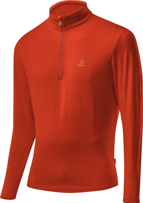 Löffler Midlayer Evo Transtex Funktionsshirt langarm rot (Herren)