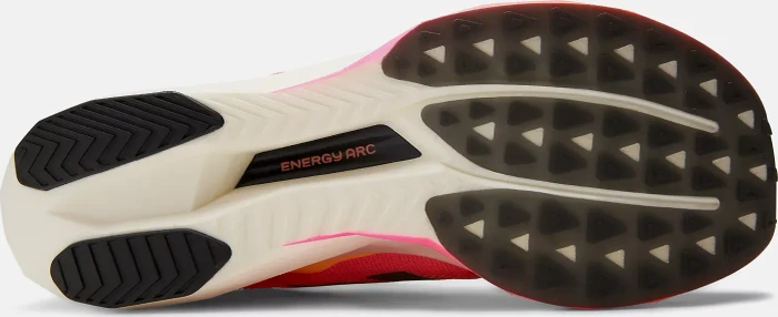 New Balance FuelCell SuperComp Elite v5 tangerine heat/white peach/pink heat (Herren)