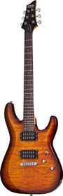 Schecter C-6 Plus Vintage Sunburst