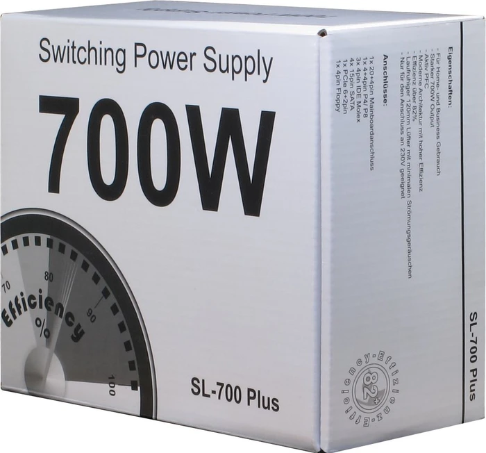 Inter-Tech SL-700W Plus 700W, ATX 2.4