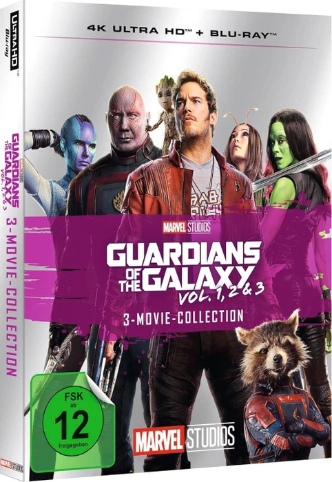 Guardians of the Galaxy 3-Movie-Collection (4K Ultra HD)