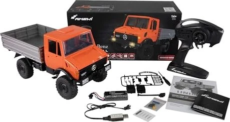 Amewi Mercedes-Benz Unimog Advanced 4WD RTR orange 1:12