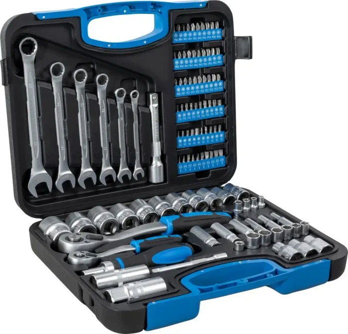 Güde GWZK 104 Handwerkzeugset inkl. Koffer, 104-tlg.