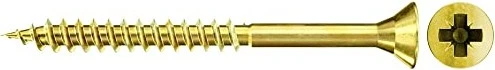 fischer ClassicFast FSPII CZP YC 200 PZ3 Spanplattenschraube, 6x80mm, 200 Stück