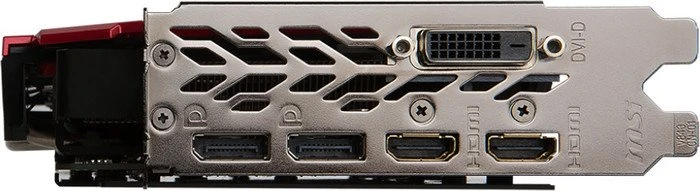 MSI Radeon RX 580 Gaming 4G, 4GB GDDR5, DVI, 2x HDMI, 2x DP
