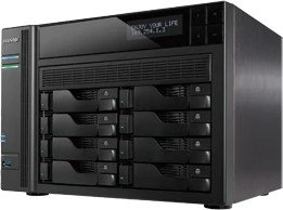 Asustor AS7008T, 2GB RAM, 2x RJ-45 1000Base-T, 3x USB-A 3.0