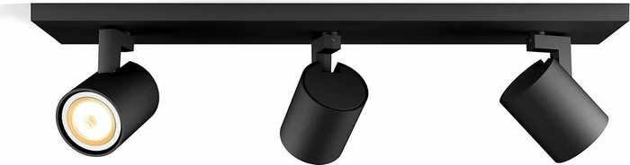 Philips Hue White Ambiance Runner Spot 3-flammig schwarz