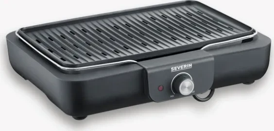 Severin PG 8556 Tischgrill mit Grillplatte