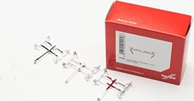Herpa Zubehör Lampenbügel chrom mit Signallichtern