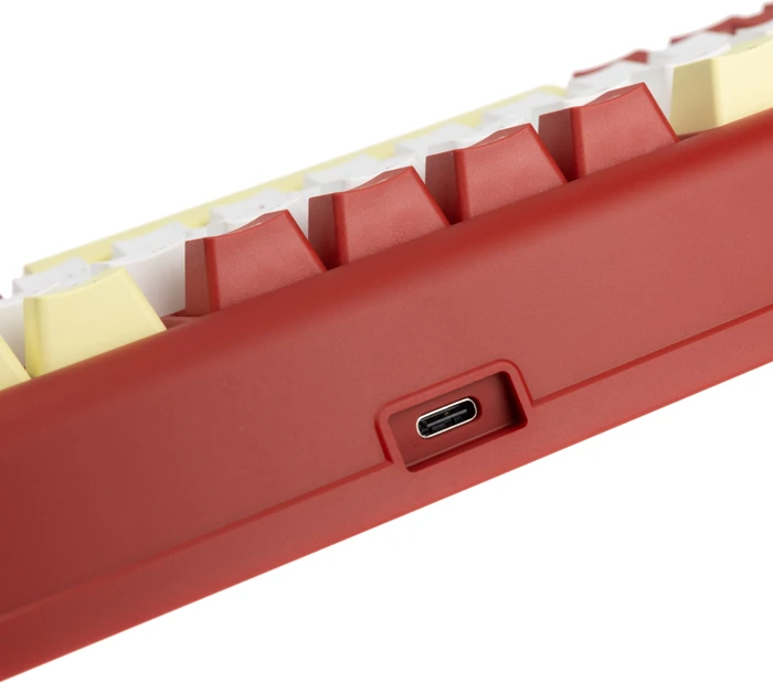 Ducky ProjectD x Fallout Tinker 75, rot/weiß, MX2A BLUE, USB, DE
