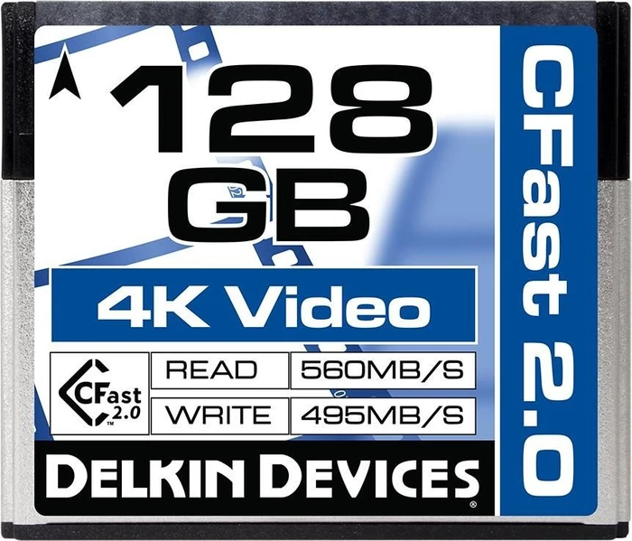 Delkin Cinema, CFast 2.0 CompactFlash Card