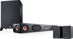 Teufel Cinebar Ultima Surround Power Edition 4.1-Set weiß