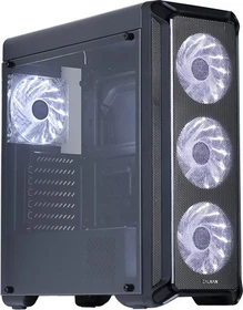 Zalman i3, schwarz, Acrylfenster