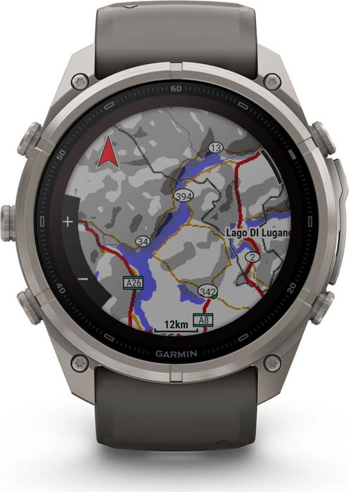 Garmin Fenix 9 Pro Solar inReach 51mm titanium/pebble grey