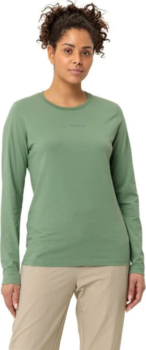 Vaude Logo Shirt langarm willow green (Damen)