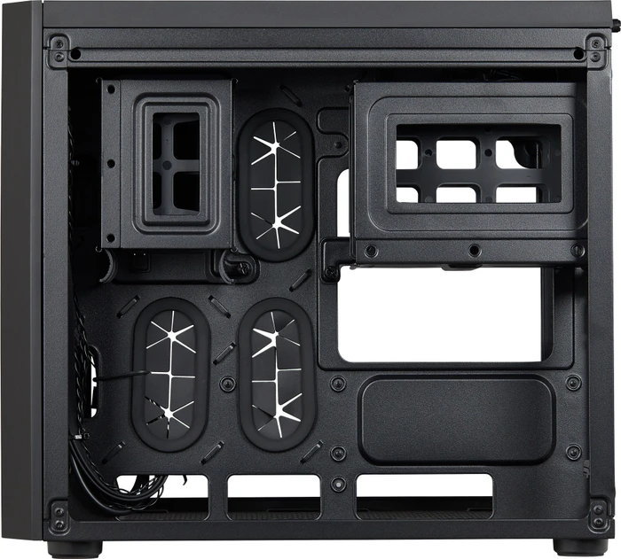 Corsair Crystal Series 280X, schwarz, Glasfenster