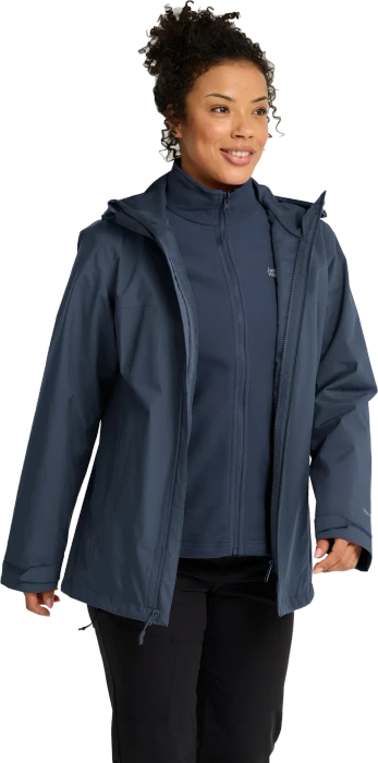Jack Wolfskin Moonrise 2 3in1 Funktionsjacke midnight sky (Damen) (A66361-C0412)