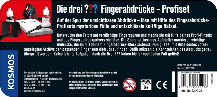 Kosmos Die drei ??? Fingerabdrücke - Profiset
