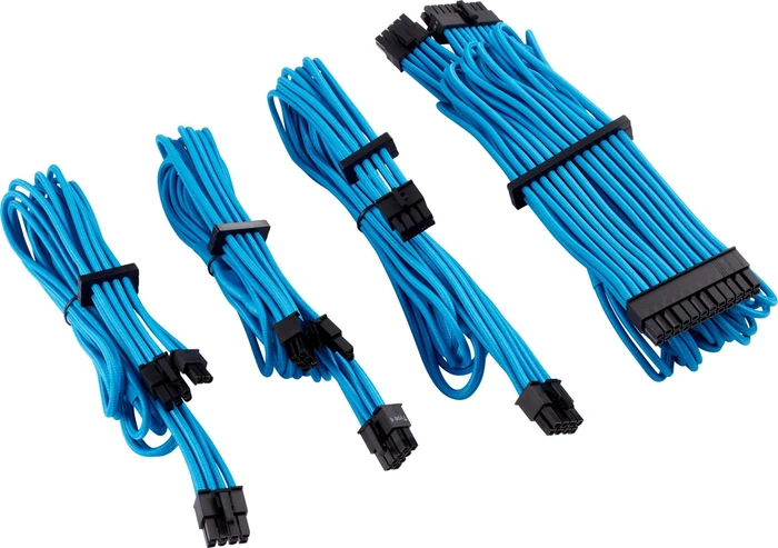 Corsair PSU Cable Kit Type 4 - Starter Kit - Gen4, blau
