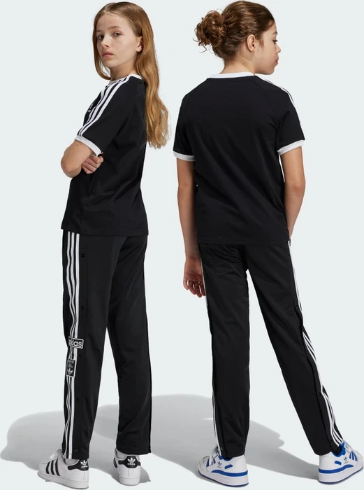 adidas Adibreak Trainingshose lang schwarz/weiß (Junior)
