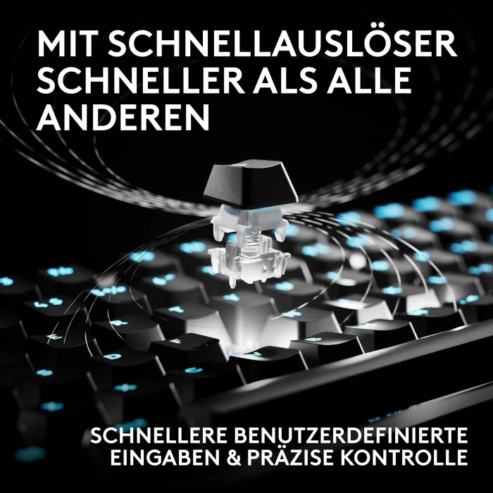 Logitech G PRO X2 TKL Rapid, schwarz, KS-20 Magnetic Analog, USB, ES