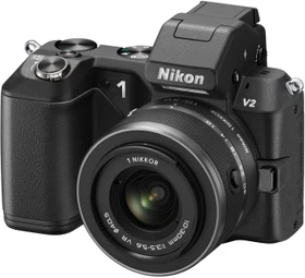 Nikon 1 V2 schwarz mit Objektiv 1 NIKKOR 10-30mm 3.5-5.6 VR