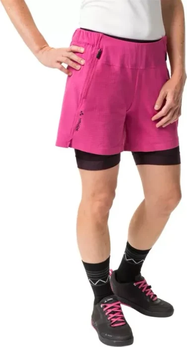 Vaude Altissimi Fahrradhose kurz lychee (Damen)