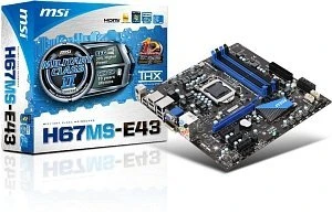 MSI H67MS-E43 (Intel 1155)