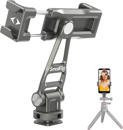 SmallRig Multifunktionaler Universal-Smartphone-Halter aus Metall