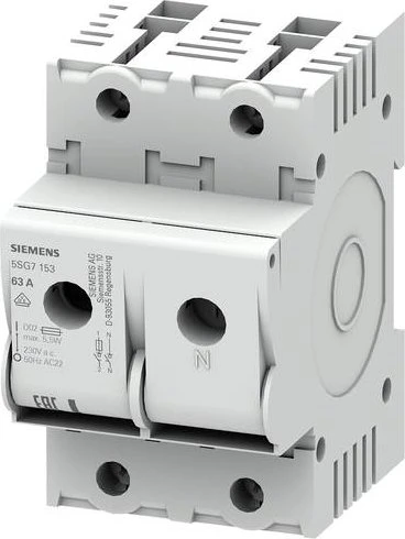 Siemens Lasttrennschalter 230V 1P+N 63A