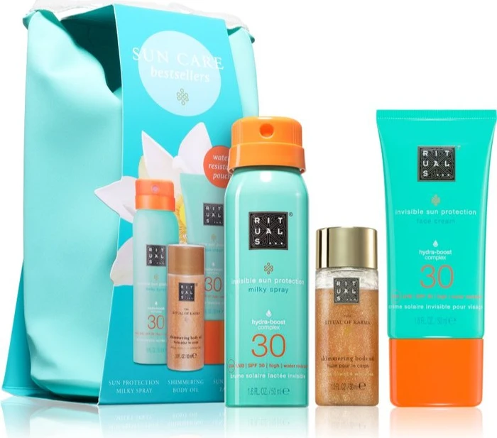 Rituals The Ritual Of Karma Sun Care Creme 50ml + Spray 50ml + Oil 30ml Geschenkset