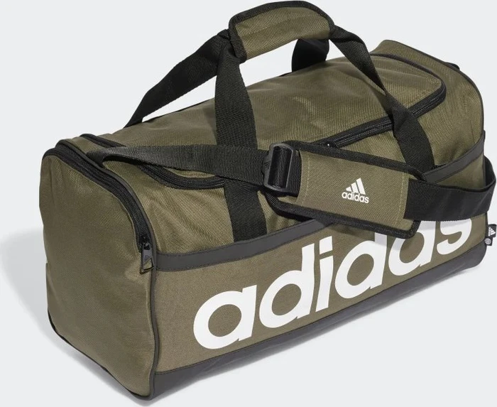 adidas Essentials Linear Duffelbag 39 Sporttasche olive strata/black/white