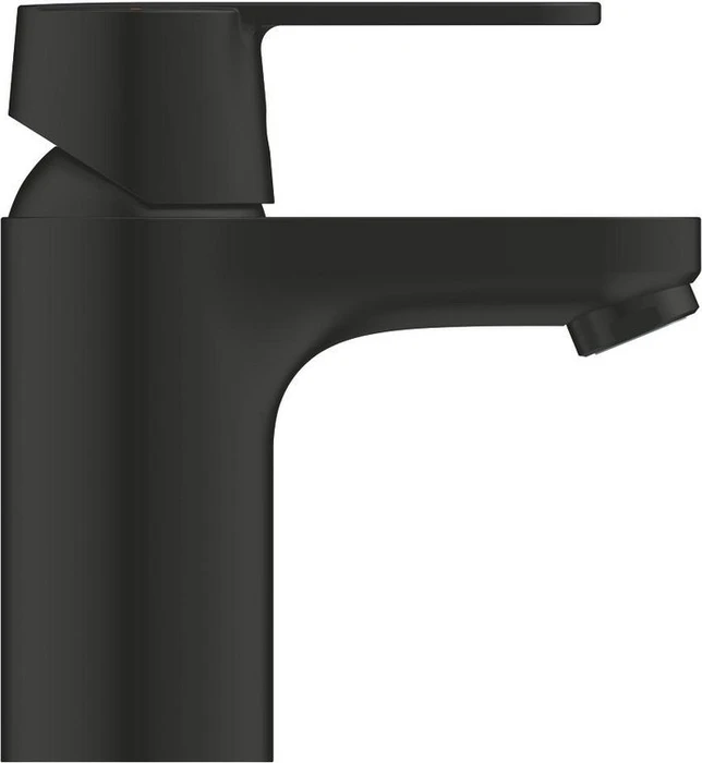 Grohe Get Einhebel-Waschtischarmatur Größe S mit Push-open Ablaufgarnitur engeriesparend matt black