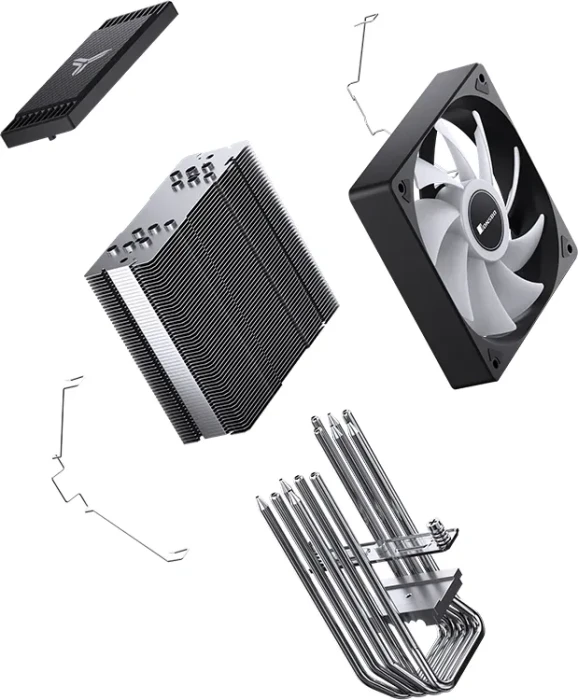 Jonsbo CR-1000MAX V2 ARGB Black, schwarz