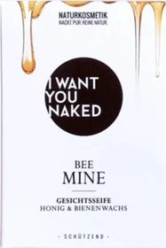 I want you naked Bee Mine Gesichtsseife Honig & Bienenwachs, 100g