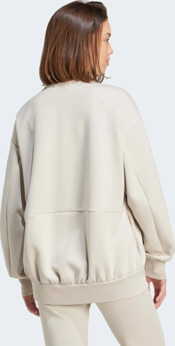adidas Soft Lux Trainingsjacke beige (Damen)