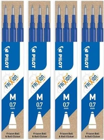 Pilot FriXion Ball BLS-FR7-L Rollerballmine RB 0.7mm blau, 12er-Pack