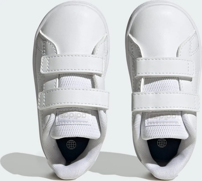 adidas Advantage Lifestyle Court Two Hook-and-Loop cloud white/grey one (Junior)